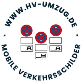 Professionelle Umzugsabsperrung für einen Umzug in Allach.